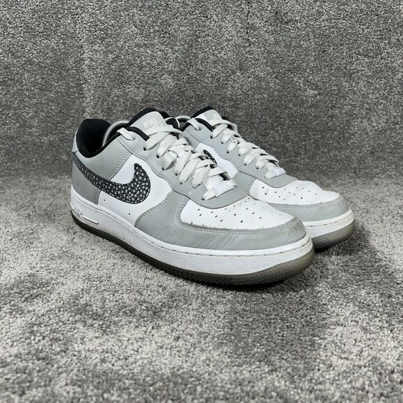 Nike Air Force 1 Low Nike By You DH7128-991 Men’s Size 10.5 Gray Athletic Shoes - Picture 2 of 12